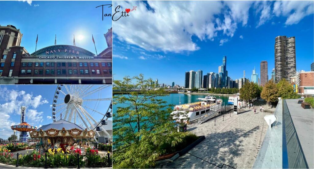 Morgens in Chicago - Lake Michigan