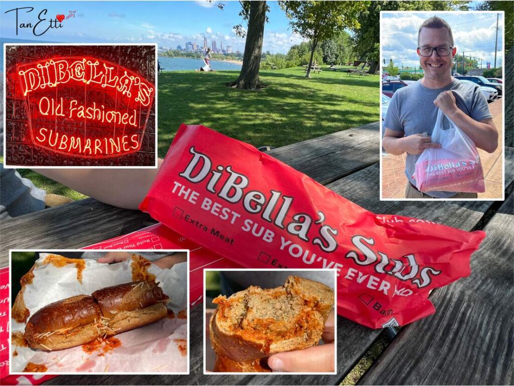 Ein idealer Ort für eine Pause und etwas zu essen. Das Meatball Sandwich (Sub) war sehr lecker. Bei dem Namen auch nicht verwunderlich