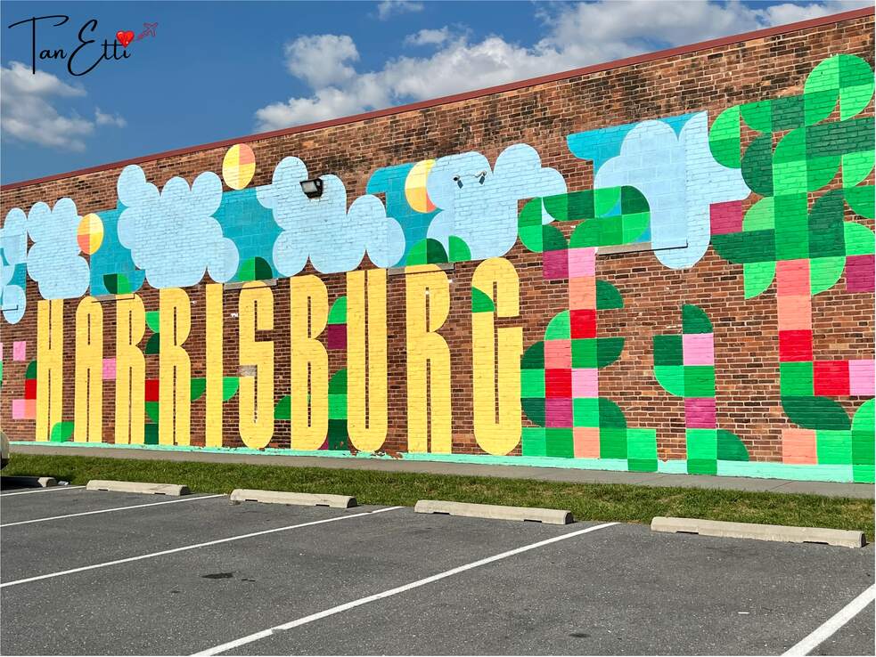 Harrisburg ist eine sehr farbige Stadt. Sie wirkt ruhig jedoch etwas traditionell