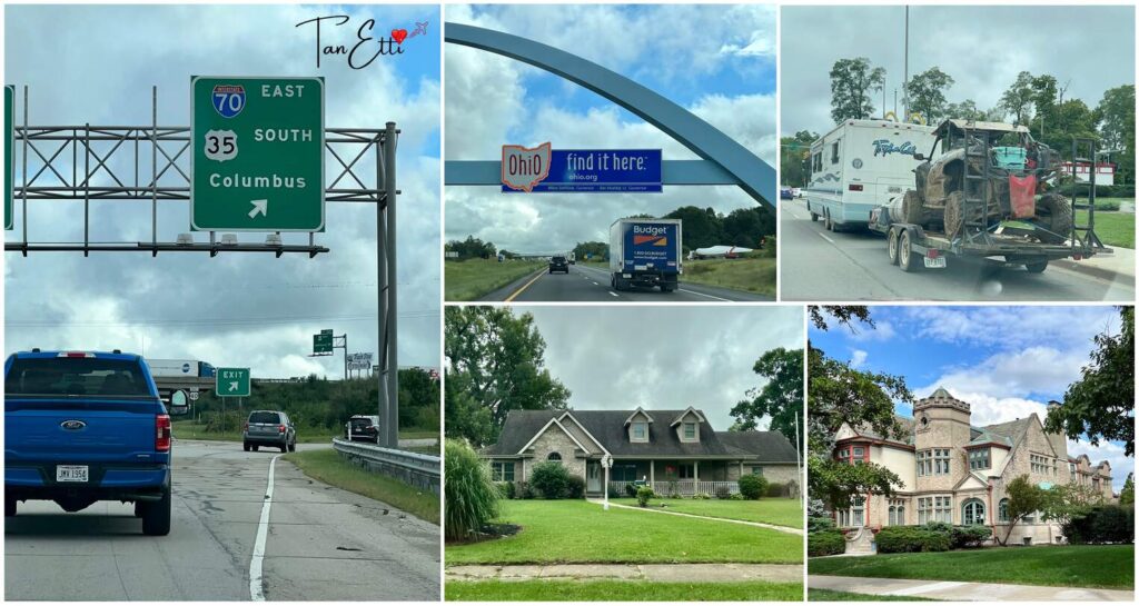 Richtung Columbus - Ohio